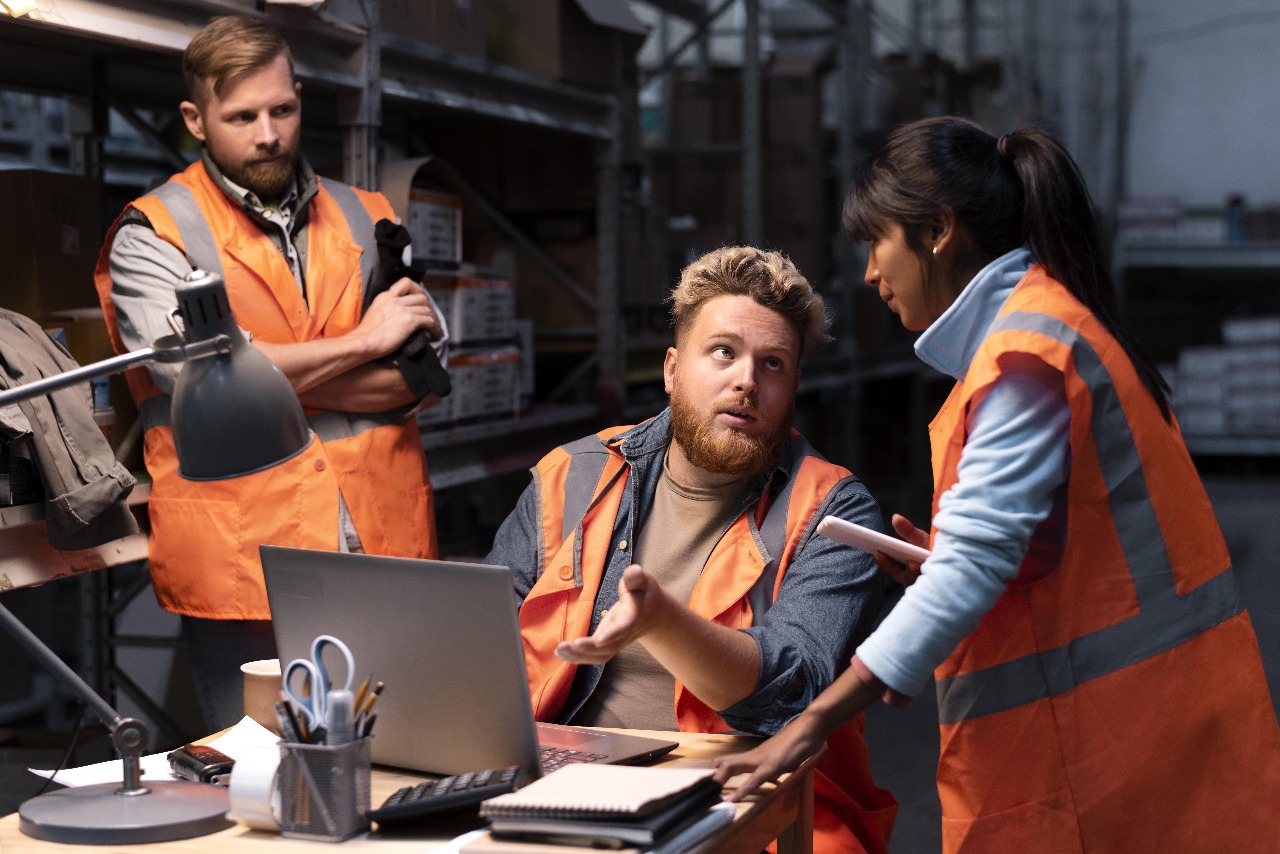 Profissional experiente analisando sistema